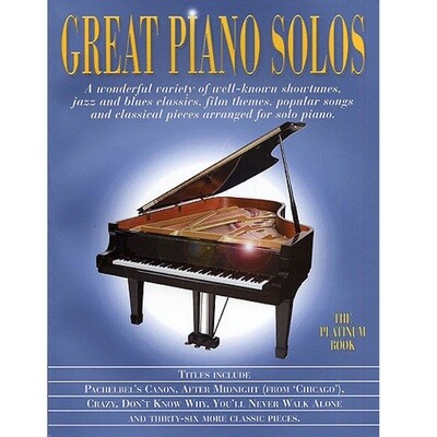 Great Piano Solos - The Platinum Book
