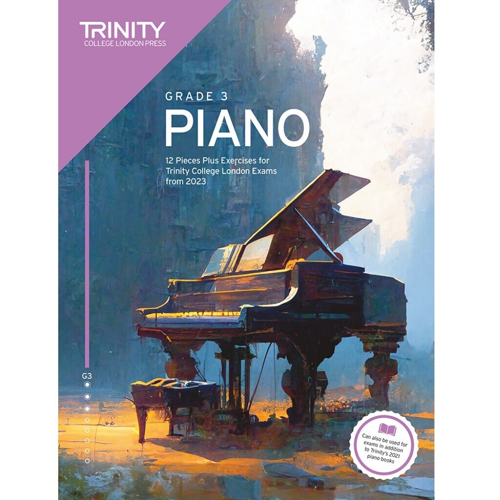 Trinity Piano Exam Pieces &amp; Exercises 2023 Onwards - Grade 3