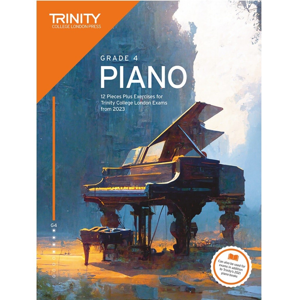 Trinity Piano Exam Pieces &amp; Exercises 2023 Onwards - Grade 4