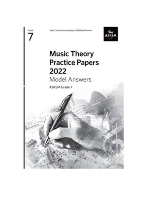 ABRSM Music Theory Sample Papers 2022 Model Answers - Grade 7