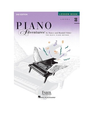 Piano Adventures Lesson Book Level 3B