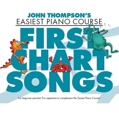 John Thompson's easiest piano first chart songs.