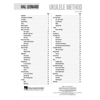 Hal Leonard Ukulele Method Book 1