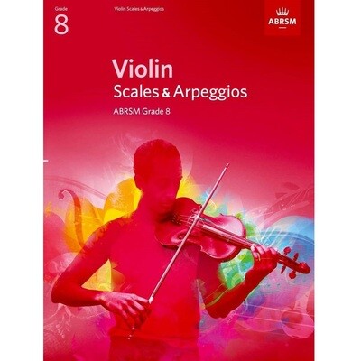 Violin Scales and Arpeggios, ABRSM Grade 8