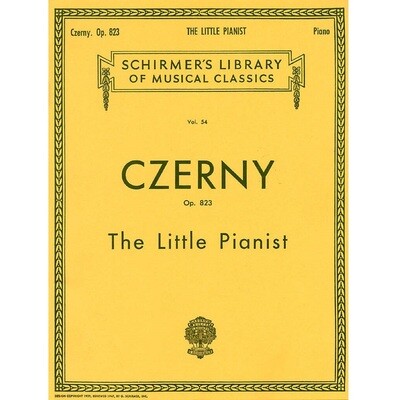 Czerny Vol.54 Op.823 the Little Pianist