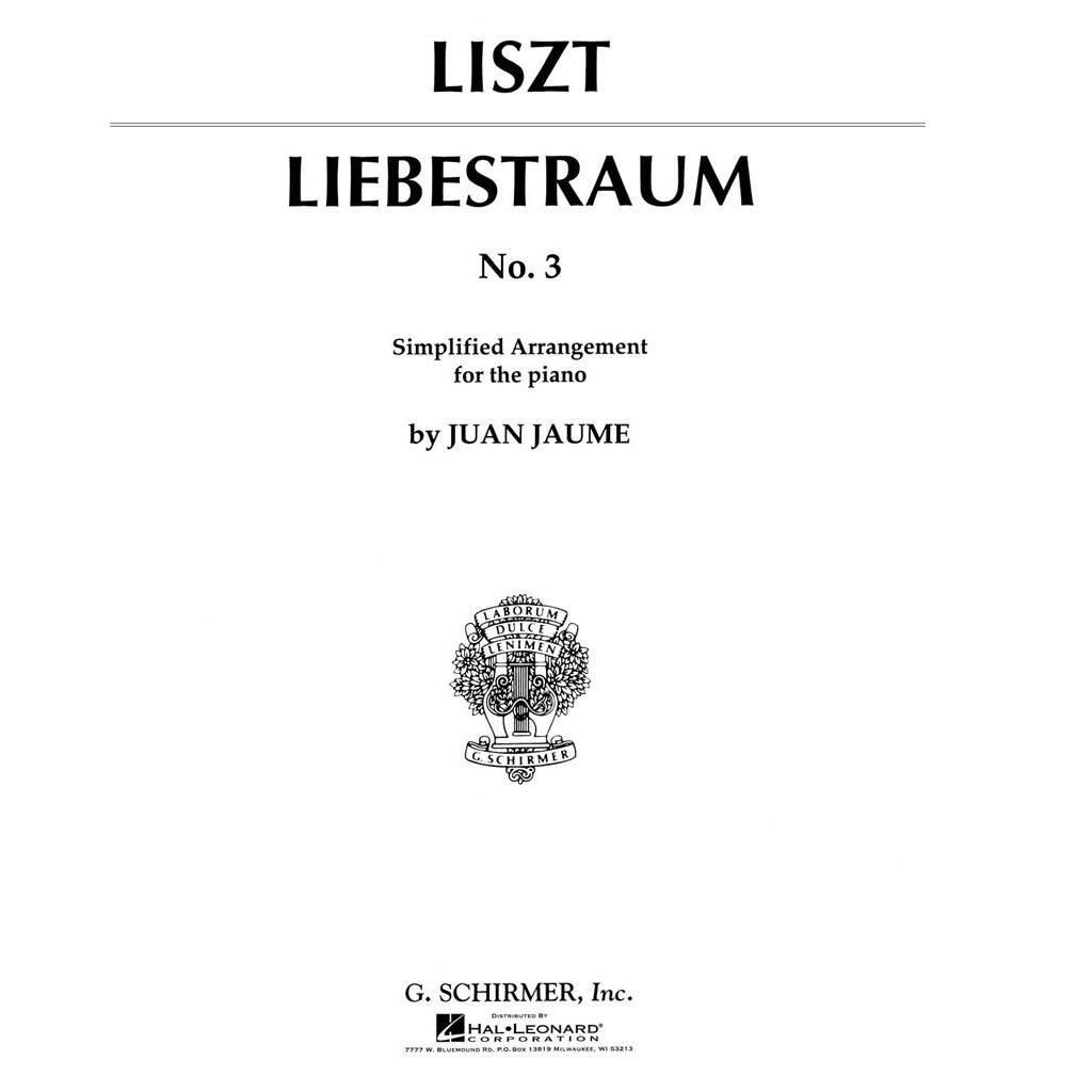 Liszt Liebestraum No.3