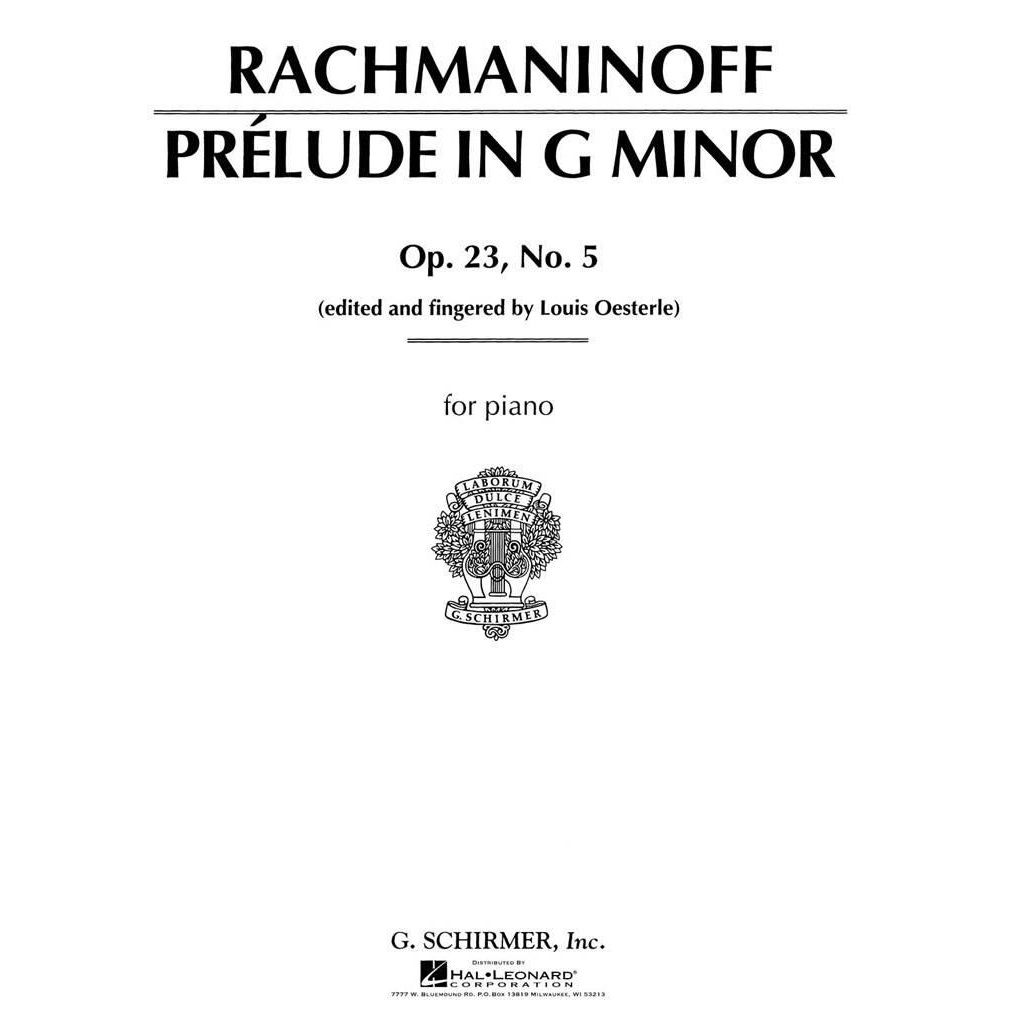 Rachmaninoff Prélude in G Minor Op.23 No.5