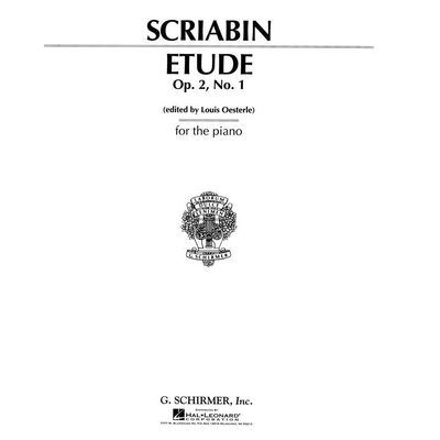 Scriabin Etude Op.2 No.1