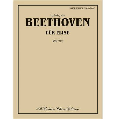 Für Elise by Ludwig van Beethoven - WoO 59