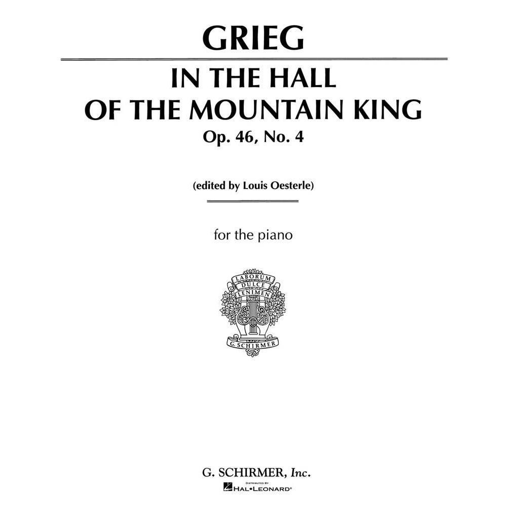 Greig In The Hall Of The Mountain Op. 46, No.4