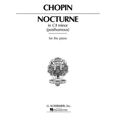 Chopin Nocturne in C♯ minor (posthumous) - for the piano