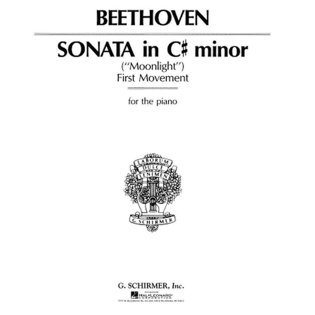 Beethoven Sonata in C♯ minor (&quot;Moonlight&quot;) first movement - for the piano