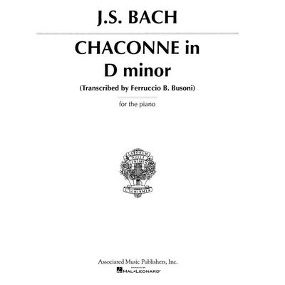 J.S. Bach Chaconne in D minor - for the piano (transcribed by Ferruccio B. Busoni)