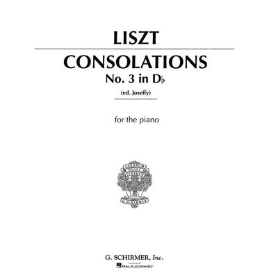 Liszt Consolations No.3 in D♭ - for the piano (ed. Joseffy)