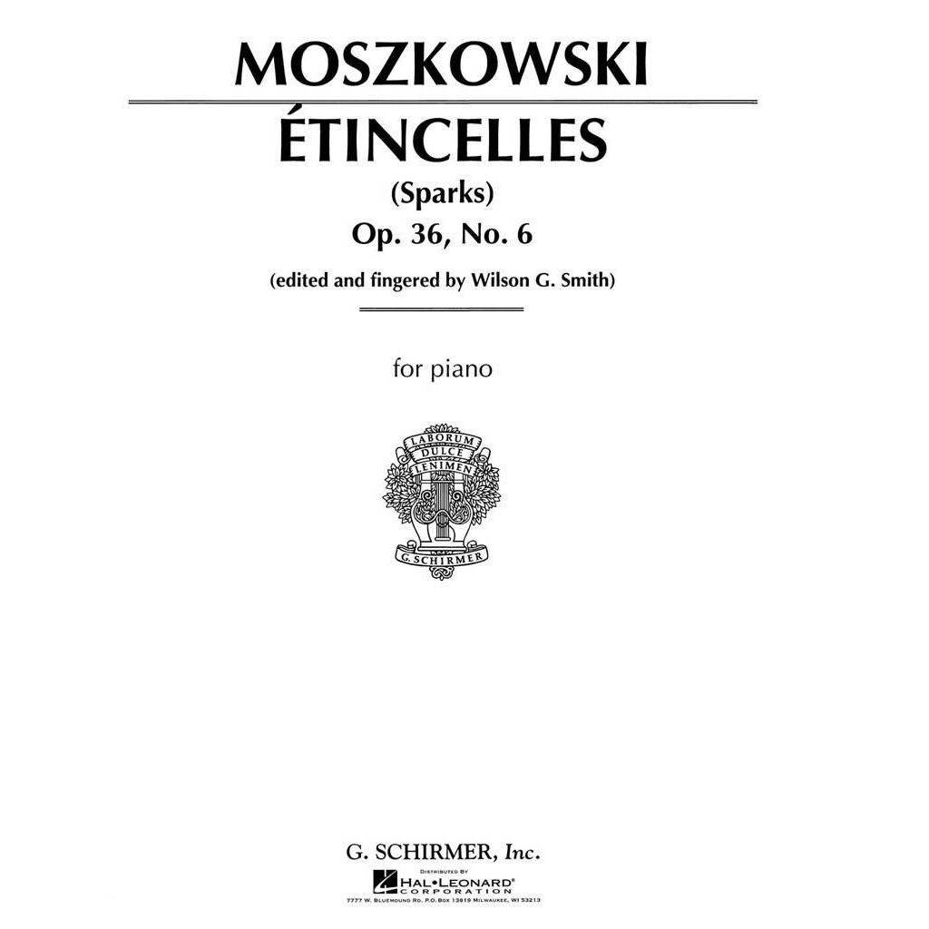 Moszkowski Étincelles (Sparks) Op.36, No.6 - for piano (edited and fingered by Wilson G. Smith)