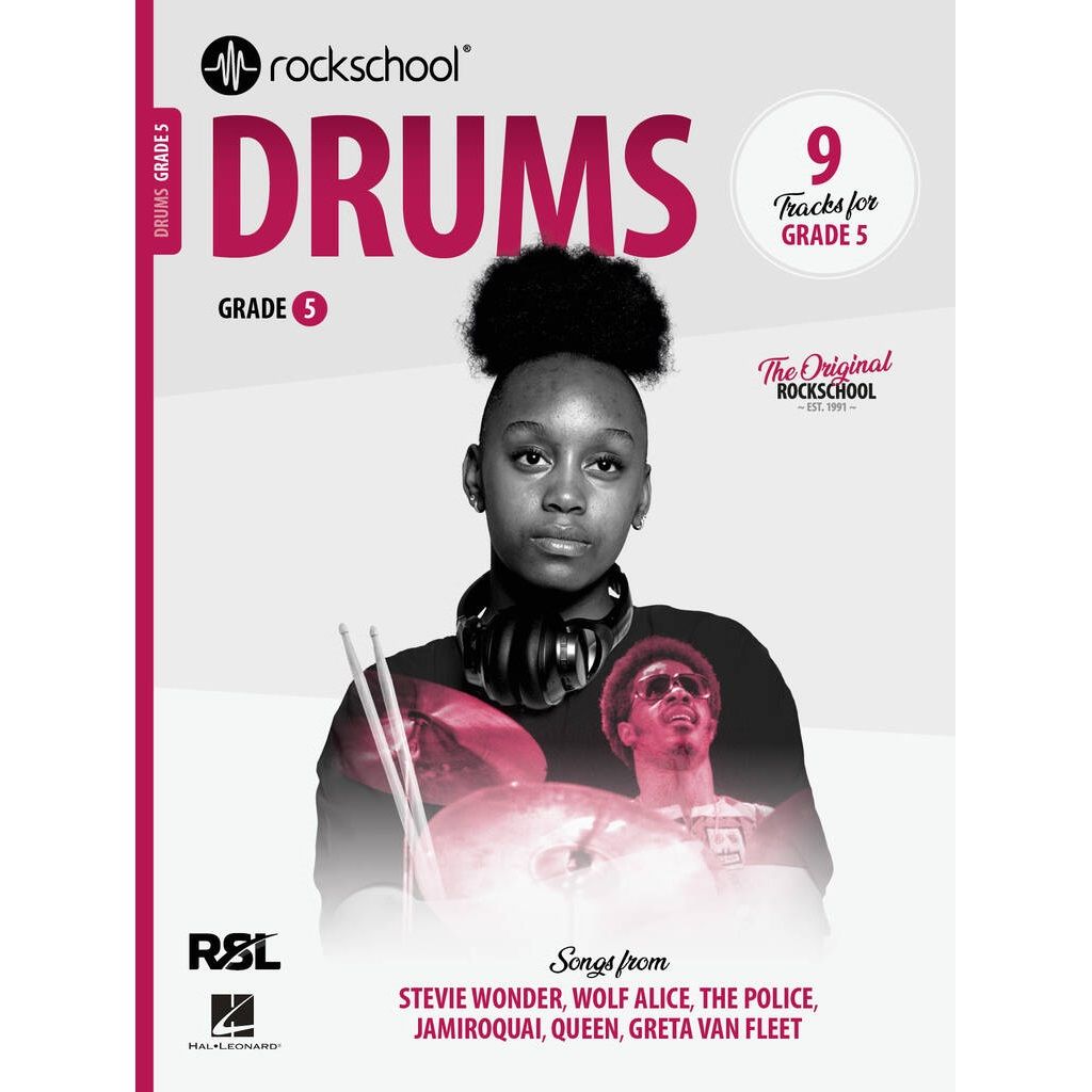 Rockschool Drums - Grade 5 (2024+), Includes Online Audio