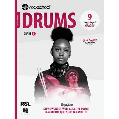 Rockschool Drums - Grade 5 (2024+), Includes Online Audio