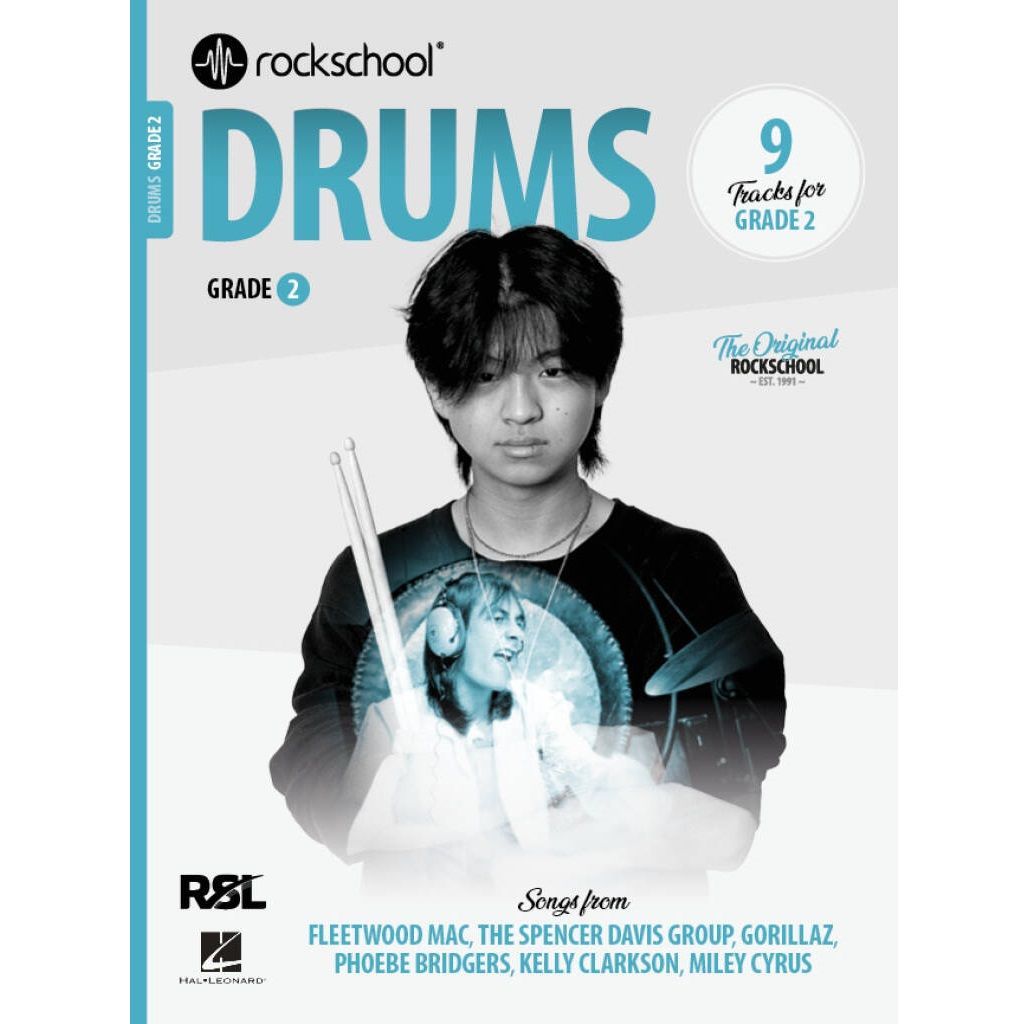 Rockschool Drums - Grade 2 (2024+), Includes Online Audio