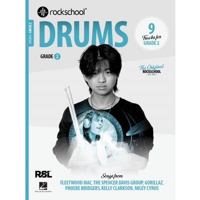 Rockschool Drums - Grade 2 (2024+), Includes Online Audio