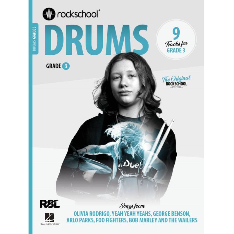 Rockschool Drums - Grade 3 (2024+), Includes Online Audio