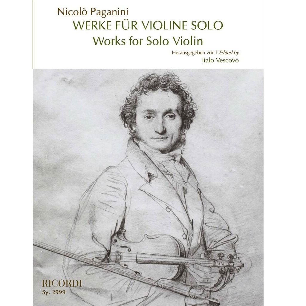 Werke für Violine solo- Works for Solo Violin by Paganini