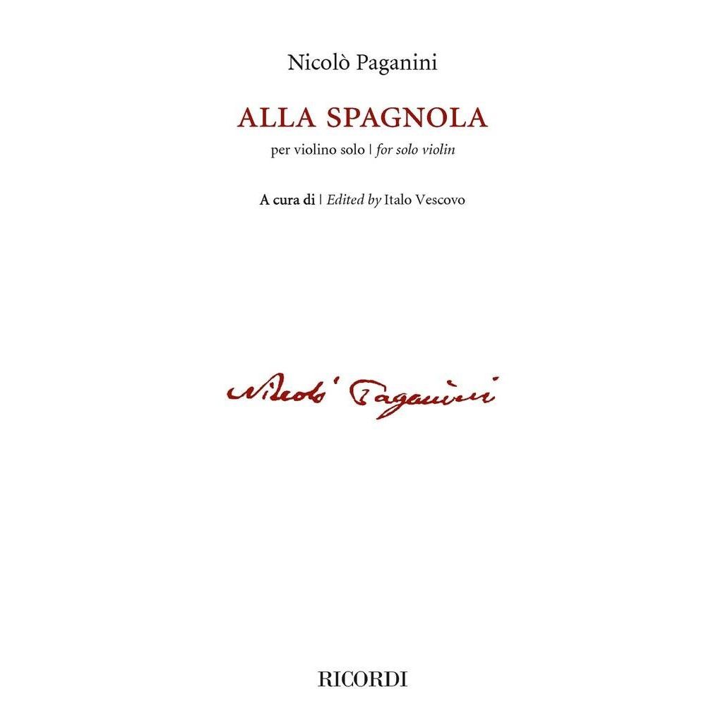 Alla spagnola by Paganini