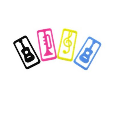Musical Bookmarks Assorted Colours