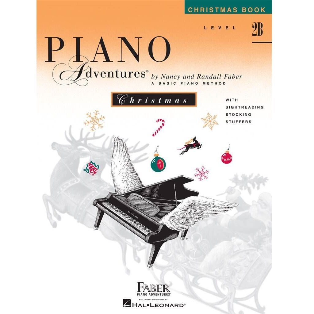 Piano Adventures Christmas Book Level 2B