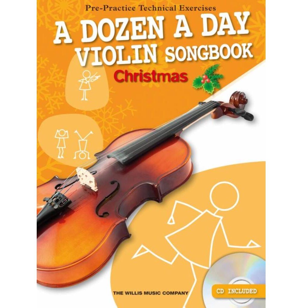 A Dozen A Day Violin Songbook: Christmas