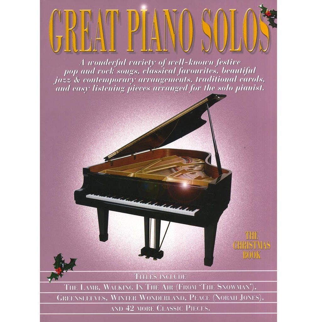 Great Piano Solos - The Christmas Book Great Piano Solos - The Christmas Book