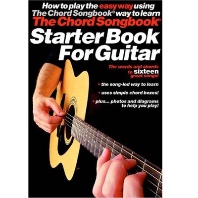 The Chord Songbook Starter Book For Guitar