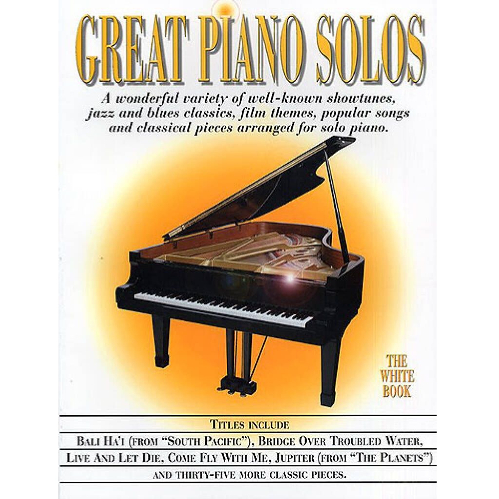 Great Piano Solos - The White Book