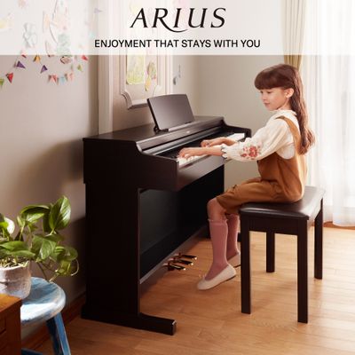 Yamaha YDP-165 Arius Digital Piano (In White Ash Finish)