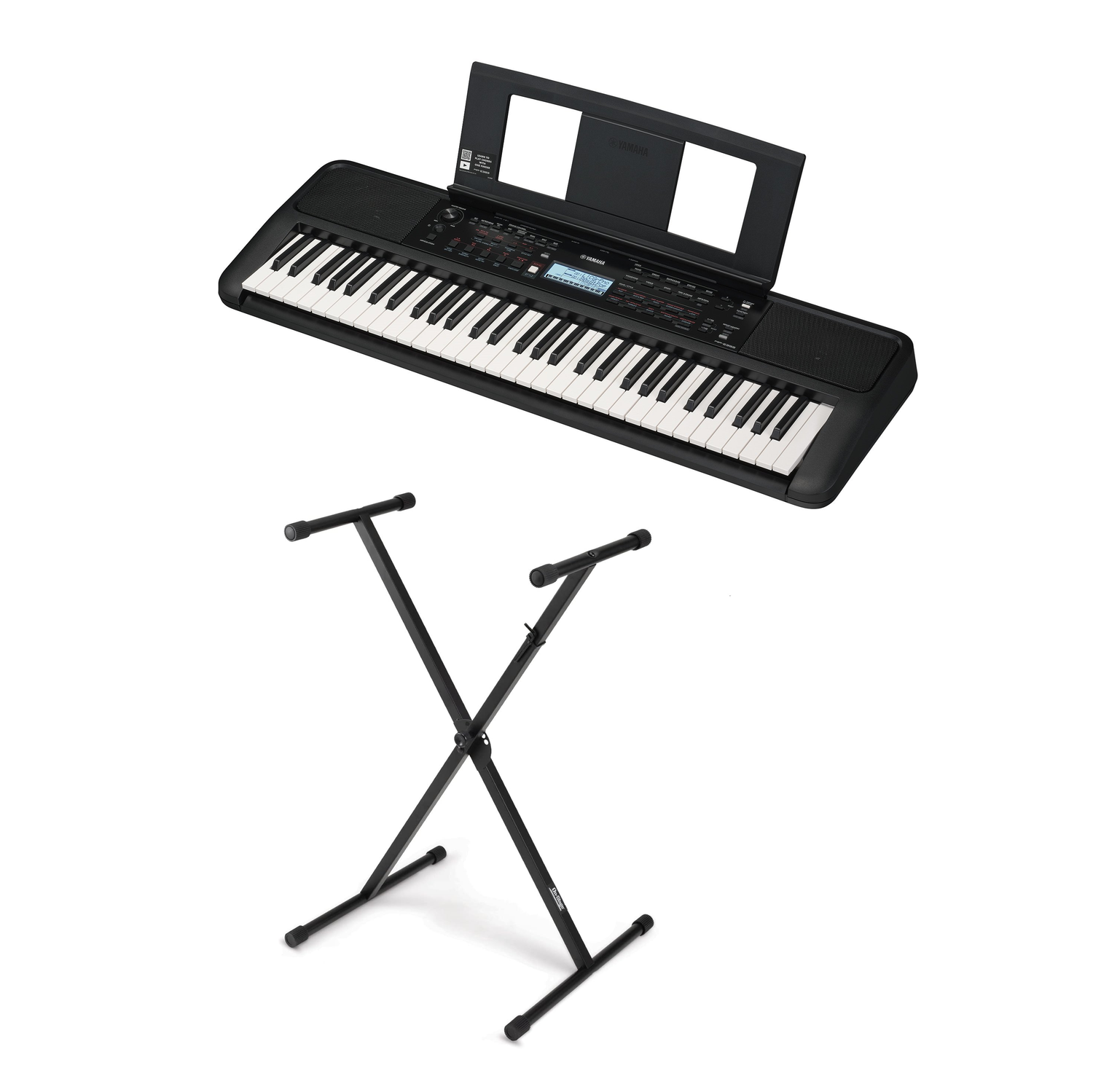 Yamaha PSR-E383 Home Keyboard with stand