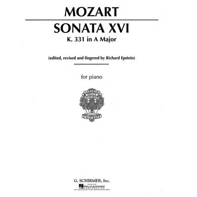 Mozart Sonata XVI K.331 in A Major