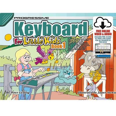 Progressive Keyboard for Little Kids Book 1
