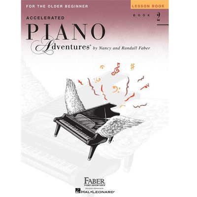 Accelerated Piano Adventures for the Older Beginner Lesson Book, Book 2