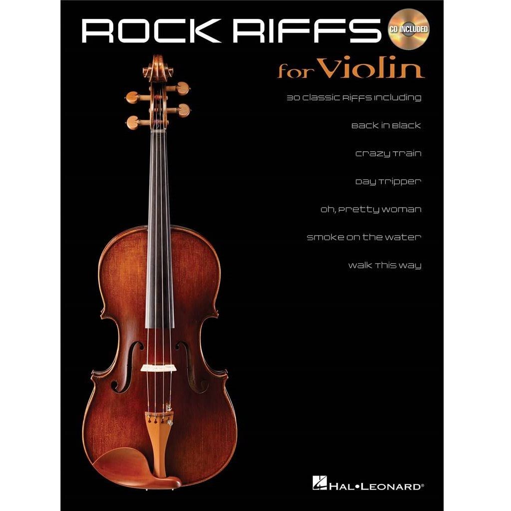 Rock Riffs for Violin (CD included)