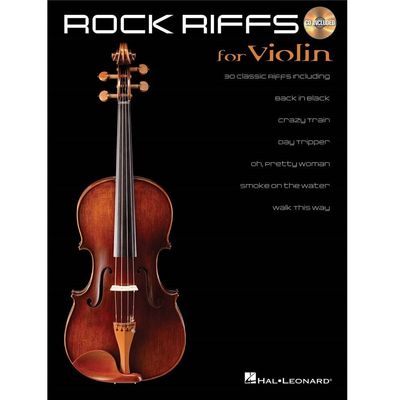Rock Riffs for Violin (CD included)