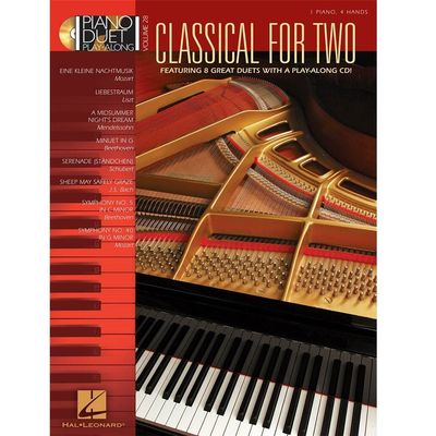 Classical For Two - 8 Great Duets with Rehearsal Tracks Online