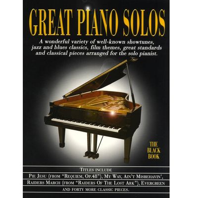 Great Piano Solos - The Black Book