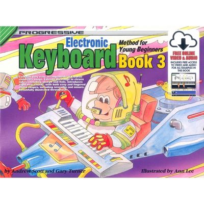 Progressive Electronic Keyboard Book 3 - Method for Young Beginners