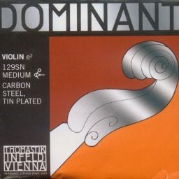 Dominant Violin E. Carbon Steel Tin Plated Wound 4/4