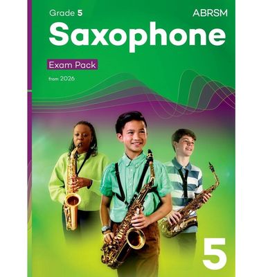 ABRSM Saxophone Exam Pack Grade 5 from 2026