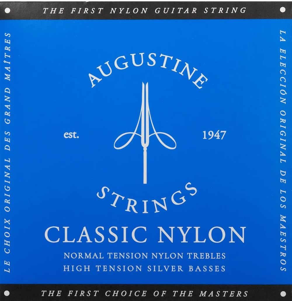 Augustine Classic Nylon Guitar Strings Set - Blue
