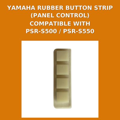 Yamaha 4-Button Rubber Contact Strip – Compatible with PSR-S500 / PSR-S550