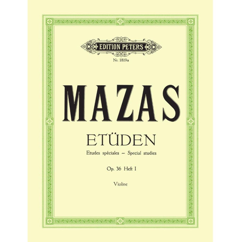 Mazas - Etüden