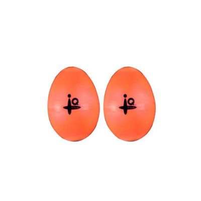Plastic Egg Shaker Pair - Orange Plastic Egg Shaker Pair - Orange