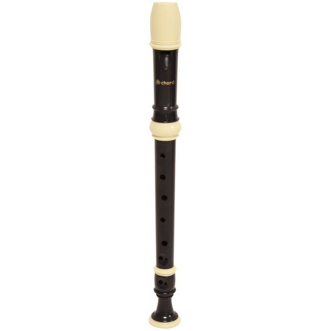Chord Descant Recorder - Black and Cream
