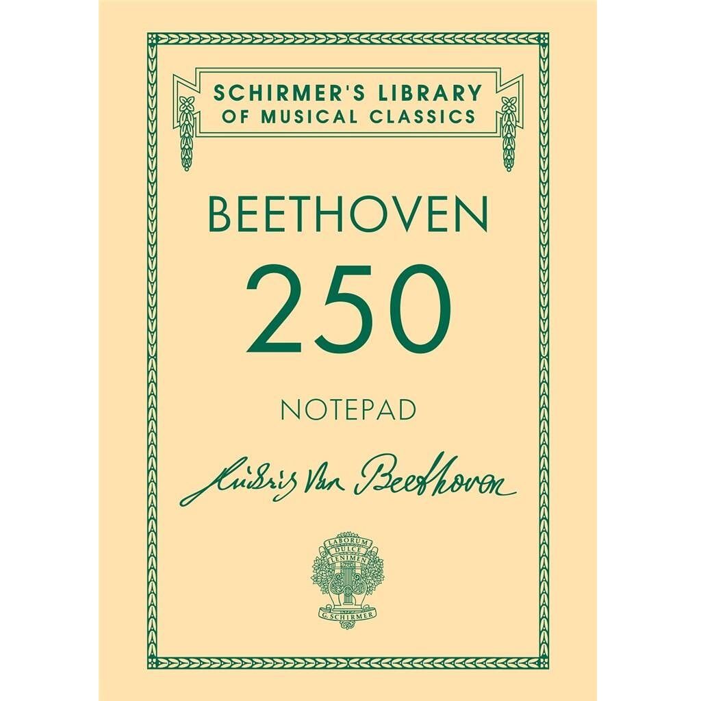 Beethoven 250 Notepad Beethoven 250 Notepad